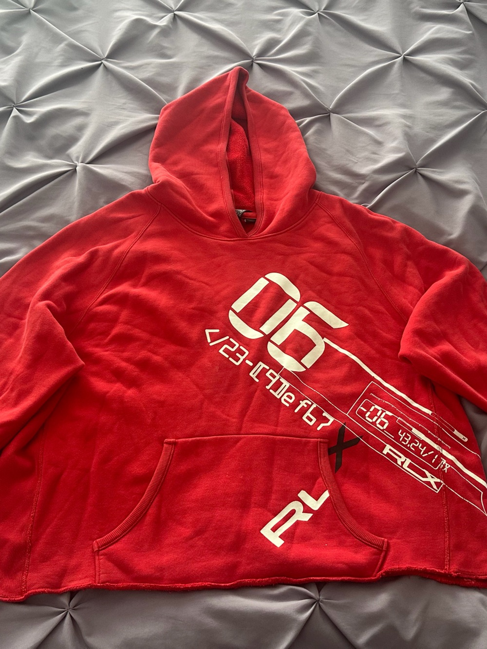 Ralph Lauren RLX Men's Red Hoodie Sweatshirt